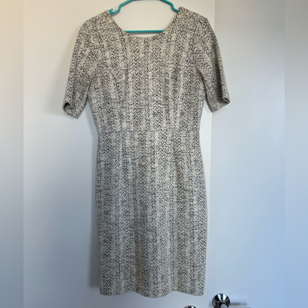 Banana Republic Tweed Short Sleeve Dress